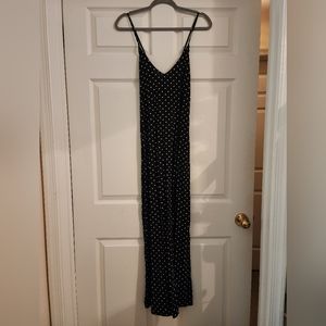 Old Navy black and white polkadot dress